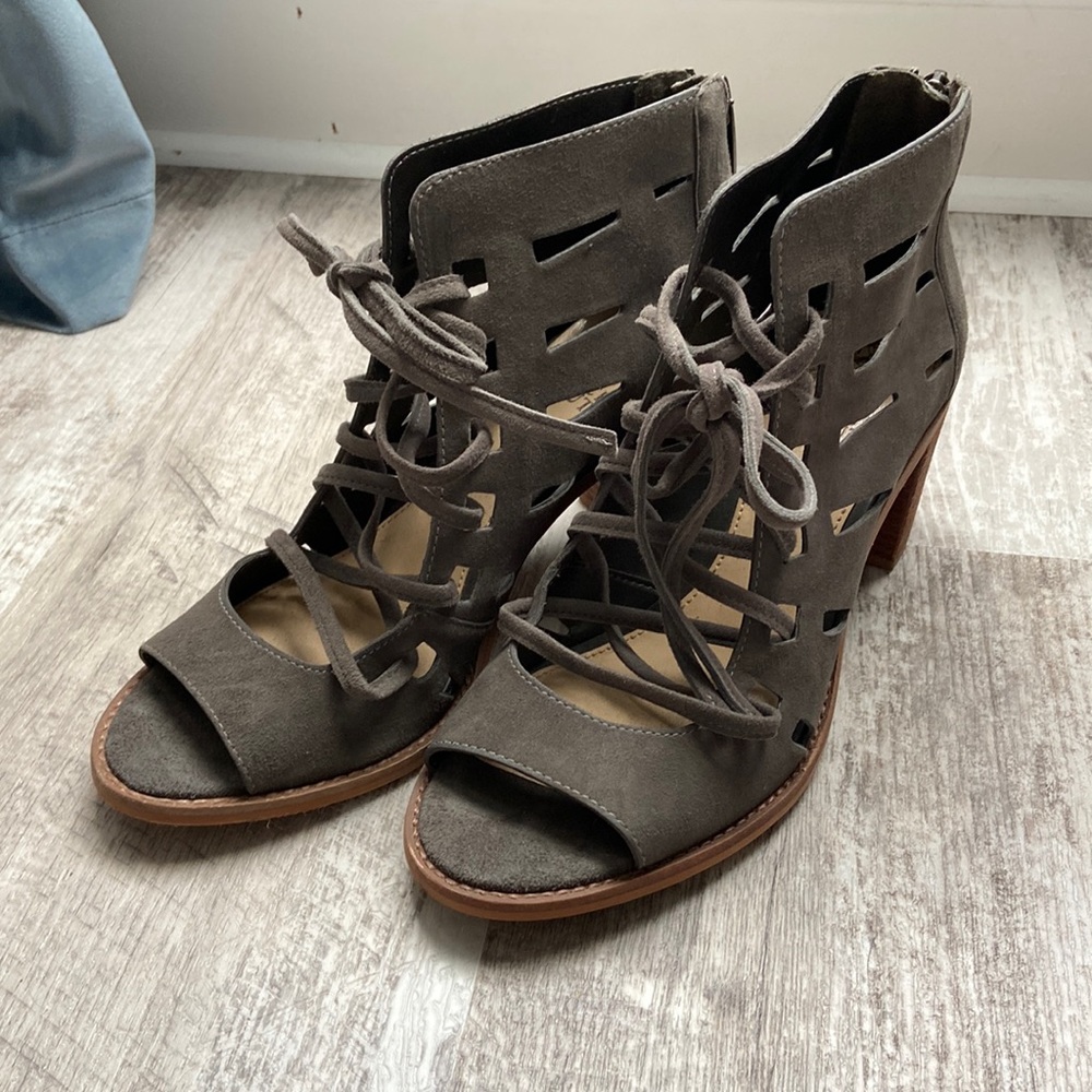 Vince Camuto Lace Up Heels